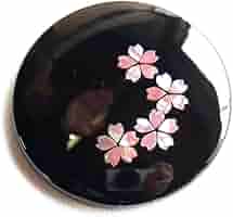 高岡漆器　螺鈿　手鏡 Amazon.co.jp: 平安 手鏡 コンパクト 螺鈿装飾 伝統工芸 高岡